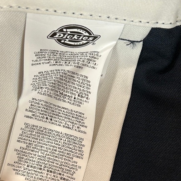 Dickies Mens Cargo Shorts Relaxed Fit Navy Blue Size 40 13" Inseam Flex New NWT - Picture 9 of 11